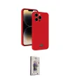 ieg™ iPhone 15 Pro Max Kılıf Vadi Çizgi Prime - Siyah Bilvis 3D Cam Ekran Koruyucu