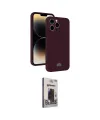 ieg™ iPhone 15 Pro Max Kılıf Vadi Çizgi Prime - Siyah Bilvis Hayalet Cam Ekran Koruyucu
