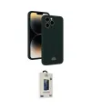 ieg™ iPhone 15 Pro Max Kılıf Vadi Çizgi Prime - Siyah Bilvis Hayalet Cam Ekran Koruyucu