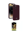ieg™ iPhone 15 Pro Max Kılıf Vadi Çizgi Prime - Siyah Buffer Cam Ekran Koruyucu