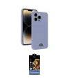 ieg™ iPhone 15 Pro Max Kılıf Vadi Çizgi Prime - Siyah Buffer Hayalet Cam Ekran Koruyucu