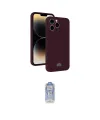 ieg™ iPhone 15 Pro Max Kılıf Vadi Çizgi Prime - Siyah Joko Magic 5D Cam
