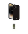 ieg™ iPhone 15 Pro Max Kılıf Vadi Çizgi Prime - Siyah Joko Magic 5D Hayalet Cam