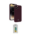ieg™ iPhone 15 Pro Max Kılıf Vadi Çizgi Prime - Siyah Polymer Nano Ekran Koruyucu