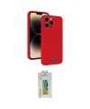 ieg™ iPhone 15 Pro Max Kılıf Vadi Çizgi Prime - Siyah Polymer Nano Ekran Koruyucu