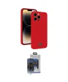 ieg™ iPhone 15 Pro Max Kılıf Vadi Çizgi Prime - Siyah Vanessa Magic Cam