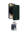 ieg™ iPhone 15 Pro Max Kılıf Vadi Çizgi Prime - Siyah Vanessa Magic Cam