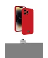 ieg™ iPhone 15 Pro Max Kılıf Vadi Çizgi Prime - Siyah Vanessa Magic Hayalet Cam