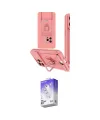 ieg™ iPhone 15 Pro Max Kılıf Vadi Form Prime - Siyah Bilvis 5in1 3D Magic Cam Ekran Koruyucu