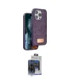 ieg™ iPhone 15 Pro Max Kılıf Vadi Klasik Serisi - Siyah Vanessa Magic Cam