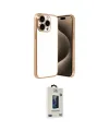 ieg™ iPhone 15 Pro Max Kılıf Vadi Minimal - Siyah Bilvis Hayalet Cam Ekran Koruyucu