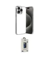 ieg™ iPhone 15 Pro Max Kılıf Vadi Minimal - Siyah Bilvis Hayalet Cam Ekran Koruyucu
