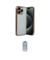 ieg™ iPhone 15 Pro Max Kılıf Vadi Minimal - Siyah Joko Magic 5D Cam