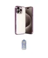ieg™ iPhone 15 Pro Max Kılıf Vadi Minimal - Siyah Joko Magic 5D Cam