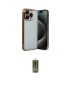 ieg™ iPhone 15 Pro Max Kılıf Vadi Minimal - Siyah Joko Magic 5D Hayalet Cam