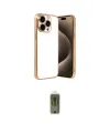 ieg™ iPhone 15 Pro Max Kılıf Vadi Minimal - Siyah Joko Magic 5D Hayalet Cam