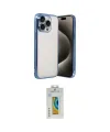 ieg™ iPhone 15 Pro Max Kılıf Vadi Minimal - Siyah Polymer Nano Ekran Koruyucu