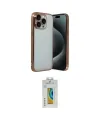 ieg™ iPhone 15 Pro Max Kılıf Vadi Minimal - Siyah Polymer Nano Ekran Koruyucu