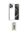 ieg™ iPhone 15 Pro Max Kılıf Vadi Minimal - Siyah Polymer Nano Ekran Koruyucu