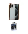 ieg™ iPhone 15 Pro Max Kılıf Vadi Minimal - Siyah Vanessa Magic Cam