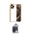 ieg™ iPhone 15 Pro Max Kılıf Vadi Minimal - Siyah Vanessa Magic Cam