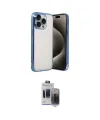 ieg™ iPhone 15 Pro Max Kılıf Vadi Minimal - Siyah Vanessa Magic Hayalet Cam