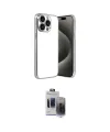 ieg™ iPhone 15 Pro Max Kılıf Vadi Minimal - Siyah Vanessa Magic Hayalet Cam