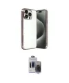 ieg™ iPhone 15 Pro Max Kılıf Vadi Minimal - Siyah Vanessa Magic Hayalet Cam