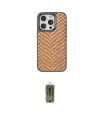 ieg™ iPhone 15 Pro Max Kılıf Vadi Özel Seri - Siyah Joko Magic 5D Hayalet Cam