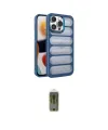 ieg™ iPhone 15 Pro Max Kılıf Yadigar Doku Özel Seri - Siyah Joko Magic 5D Hayalet Cam