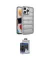 ieg™ iPhone 15 Pro Max Kılıf Yadigar Doku Özel Seri - Siyah Vanessa Magic Cam