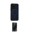 ieg™ iPhone 15 Pro Max Kılıf Yadigar Işık - Siyah 3D Antistatik Hayalet Cam Ekran Koruyucu