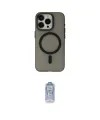 ieg™ iPhone 15 Pro Max Kılıf Yadigar Işık - Siyah Joko Magic 5D Cam