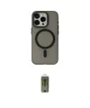ieg™ iPhone 15 Pro Max Kılıf Yadigar Işık - Siyah Joko Magic 5D Hayalet Cam