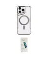 ieg™ iPhone 15 Pro Max Kılıf Yadigar Klasik Özel Seri - Şeffaf Pasifik Cam Ekran Koruyucu
