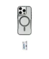ieg™ iPhone 15 Pro Max Kılıf Yadigar Klasik Özel Seri - Siyah Bilvis 0.18mm Plus Cam Ekran Koruyucu