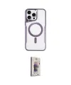 ieg™ iPhone 15 Pro Max Kılıf Yadigar Klasik Özel Seri - Siyah Bilvis 3D Cam Ekran Koruyucu