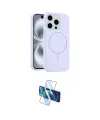 ieg™ iPhone 15 Pro Max Kılıf Yankı Form Serisi - Siyah 3D Antistatik Seramik Nano Ekran Koruyucu