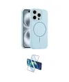 ieg™ iPhone 15 Pro Max Kılıf Yankı Form Serisi - Siyah 3D Antistatik Seramik Nano Ekran Koruyucu