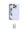 ieg™ iPhone 15 Pro Max Kılıf Yankı Form Serisi - Siyah Bilvis 0.18mm Plus Cam Ekran Koruyucu