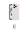 ieg™ iPhone 15 Pro Max Kılıf Yankı Form Serisi - Siyah Bilvis 0.18mm Plus Cam Ekran Koruyucu