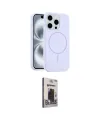 ieg™ iPhone 15 Pro Max Kılıf Yankı Form Serisi - Siyah Bilvis Hayalet Cam Ekran Koruyucu