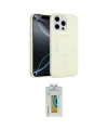 ieg™ iPhone 15 Pro Max Kılıf Yankı Form Serisi - Siyah Polymer Nano Ekran Koruyucu