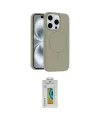 ieg™ iPhone 15 Pro Max Kılıf Yankı Form Serisi - Siyah Polymer Nano Ekran Koruyucu