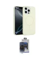 ieg™ iPhone 15 Pro Max Kılıf Yankı Form Serisi - Siyah Vanessa Magic Cam