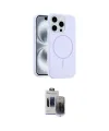 ieg™ iPhone 15 Pro Max Kılıf Yankı Form Serisi - Siyah Vanessa Magic Hayalet Cam