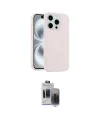 ieg™ iPhone 15 Pro Max Kılıf Yankı Form Serisi - Siyah Vanessa Magic Hayalet Cam