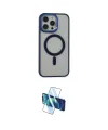 ieg™ iPhone 15 Pro Max Kılıf Yankı Işık Özel Seri - Siyah 3D Antistatik Seramik Nano Ekran Koruyucu