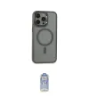 ieg™ iPhone 15 Pro Max Kılıf Yankı Işık Özel Seri - Siyah Joko Magic 5D Cam