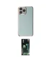 ieg™ iPhone 15 Pro Max Kılıf Yankı Serisi - Şeffaf 360 Full Body Arka Koruyucu